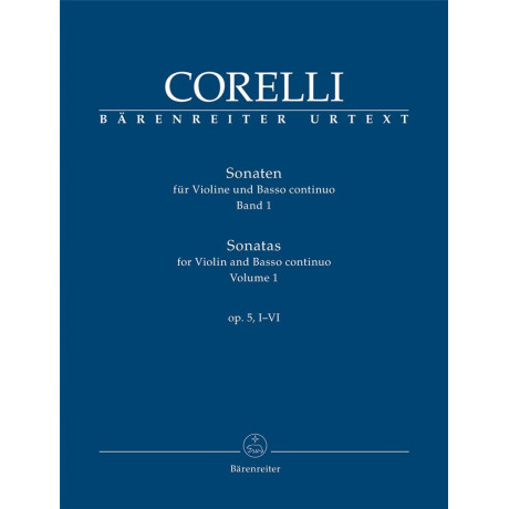 copy of Corelli - 12 Sonate Op.5 Vol.1 per Violino e Piano