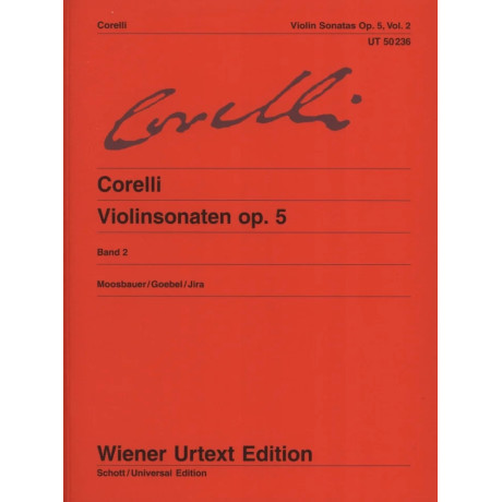 copy of Corelli - 12 Sonate Op.5 Vol.1 per Violino e Piano