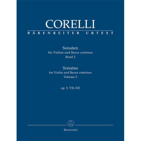 Corelli - 12 Sonate Op.5 Vol.2 per Violino e Piano