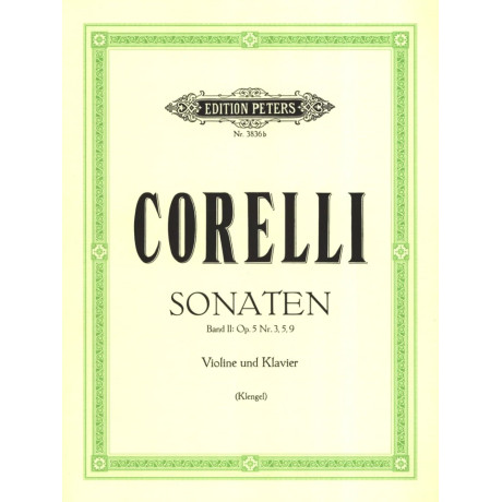 Corelli - 6 Sonate Op.5 Vol.2 per Violino e Piano
