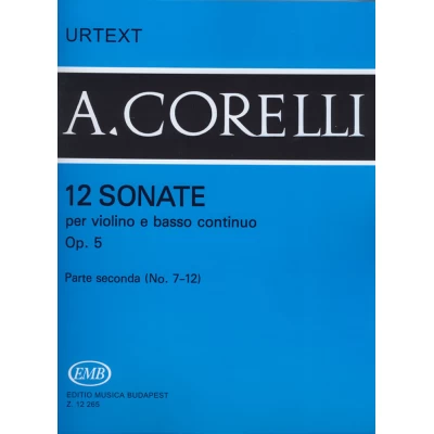 copy of Corelli - 12 Sonate Op.5 Vol.1 per Violino e Piano