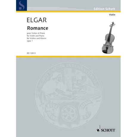 Elgar - Romanza Op.1 per Violino e Pianoforte