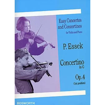 Essek - Concertino in Sol Op.4 per Violino e Piano