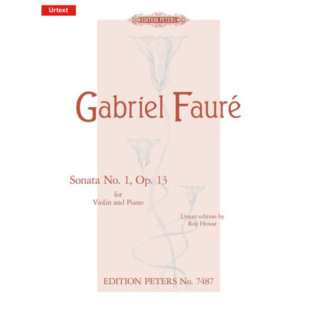 copy of Faurè - Le Soirèes Intimes Op.16 per Violino e Piano