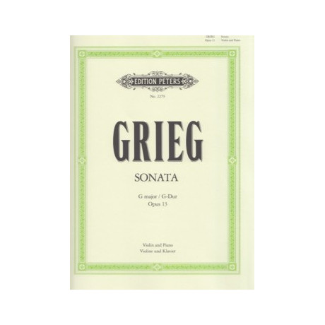 copy of Grieg - Sonata in Fa Maggiore Op.8 per Violino e Piano