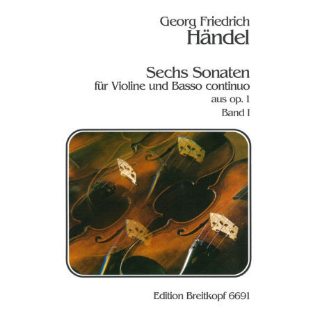 Handel - 6 Sonate Op.1 Vol.1 per Violino e Piano