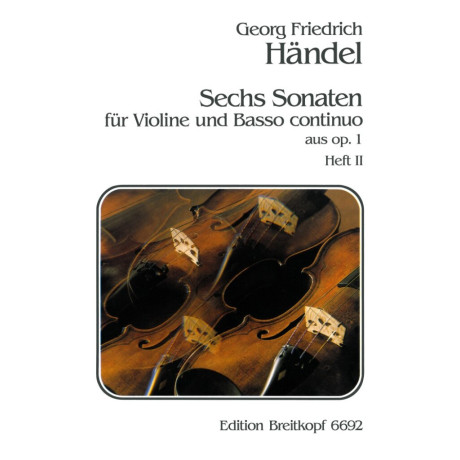 copy of Handel - 6 Sonate Op.1 Vol.1 per Violino e Piano