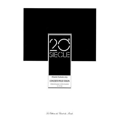 Kabalewsky - Concerto Op.48 per Violino e Piano