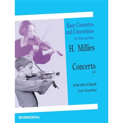 Millies - Concerto in Re per Violino e Piano