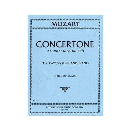 copy of Mozart - Concertone in Do per 2 Violini e Piano