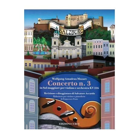 Mozart - Concerto n.3 in Sol Maggiore KV 216 per Violino e Piano