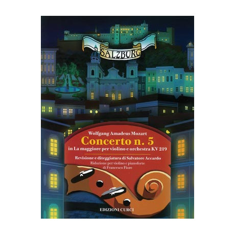 Mozart - Concerto n.5 in La Maggiore KV 219 per Violino e Piano