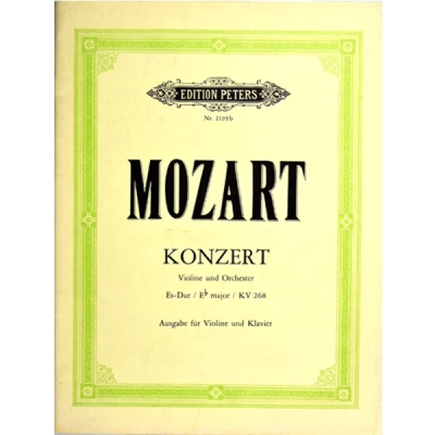 copy of Mozart - Concerto in Sib Maggiore KV 207 per Violino e Piano