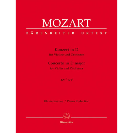 Mozart - Concerto in Re Maggiore KV 271 per Violino e Piano
