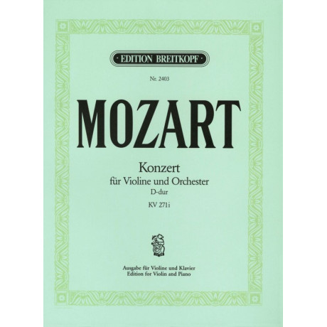 copy of Mozart - Concerto in Sib Maggiore KV 207 per Violino e Piano
