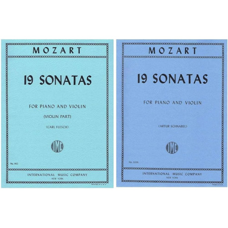 Mozart - 19 Sonate per Violino e Pianoforte