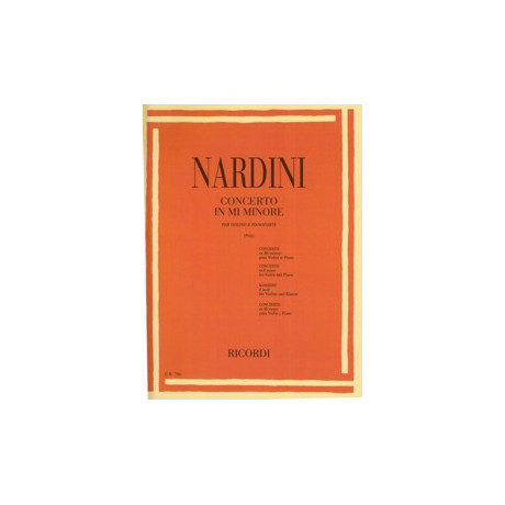 Nardini - Concerto in Mi Minore per Violino e Piano