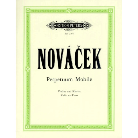 Novacek - Moto Perpetuo per Violino e Piano