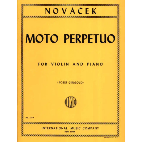 copy of Novacek - Moto Perpetuo per Violino e Piano