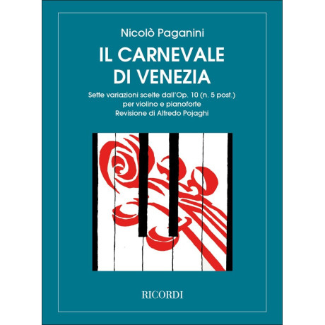 Paganini - Il Carnevale di Venezia per Violino e piano