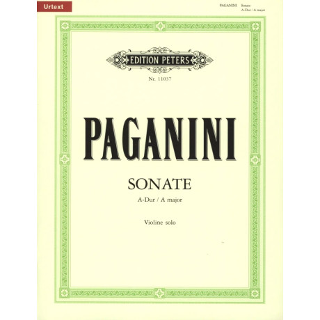 Paganini - Sonata in La Maggiore per Violino Solo