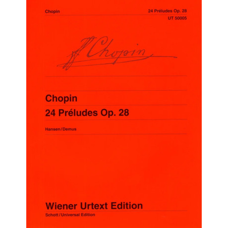 Chopin - 24 Preludi Op.28 per Pianoforte