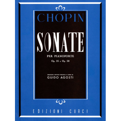 Chopin - Sonate Op.35 e Op.58  per Pianoforte