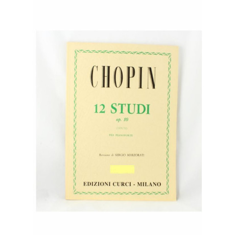 Chopin - Studi Op.10  per Pianoforte