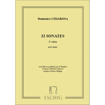 Cimarosa - 32 Sonate per Pianoforte Vol.2