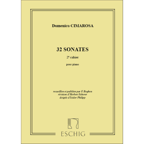 Cimarosa - 32 Sonate per Pianoforte Vol.2