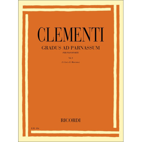 copy of Clementi - Gradus ad Parnassum Vol.1 per Pianoforte