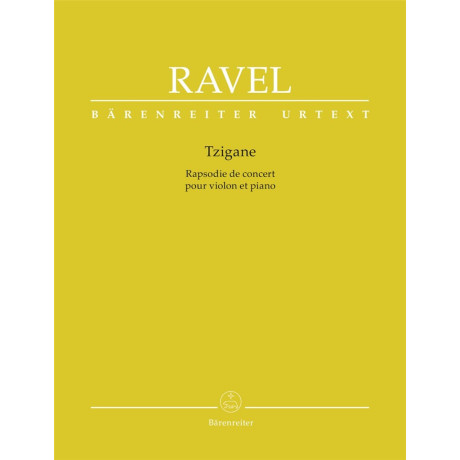 Ravel - Tzigane Rapsodia da Concerto per Violino e Piano