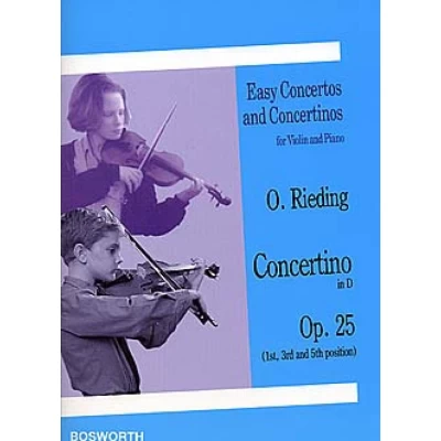 Rieding - Concertino Op.25 in Re per Violino e Piano