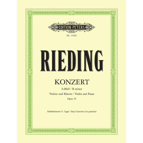 Rieding - Concerto Op.35 in Si Minore per Violino e Piano