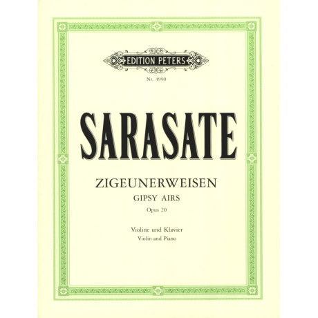 Sarasate - Zingaresca Op.20 n.1 per  Violino e Piano