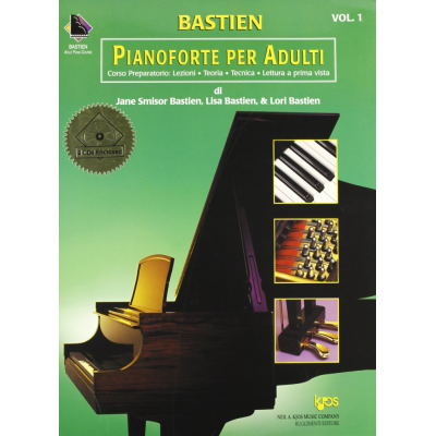 Bastien - Pianoforte per adulti - Volume 1 (with 2 CDs)