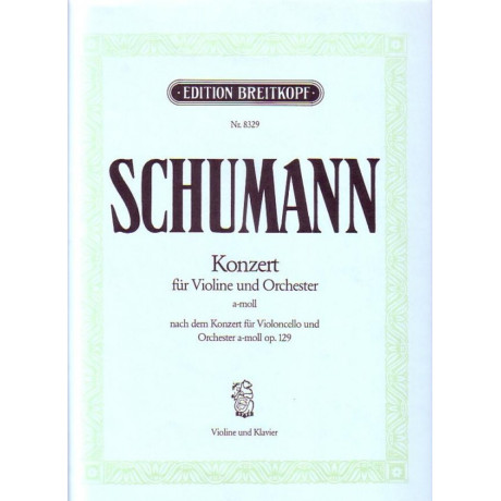 Schumann - Concerto Op.129 in La Minore per Violino e Piano