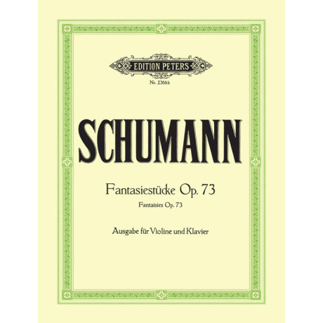 Schumann - Fantasia  Op.73  per Violino e Piano