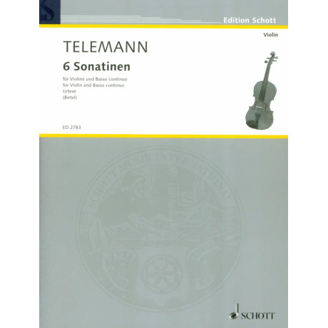Telemann - 6 Sonatine per Violino e Piano