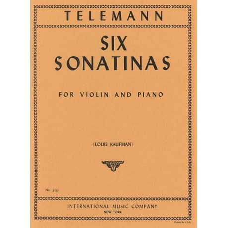 copy of Telemann - 6 Sonatine per Violino e Piano