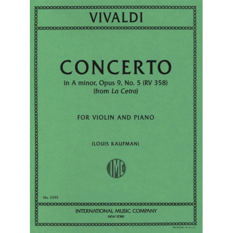 copy of Vivaldi - Concerto in La Minore Op.3 n.6 RV356 per Violino e Piano