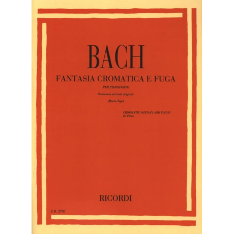 Johann Sebastian Bach - Fantasia cromatica e fuga BWV 903