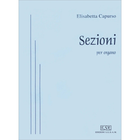 Elisabetta Capurso - Sezioni, for organ