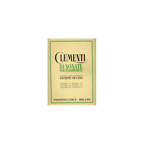 Clementi - Sonate Vol. 2 per Pianoforte