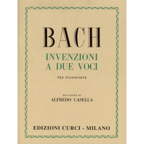Johann Sebastian Bach - Invenzioni a due voci BWV 772-786