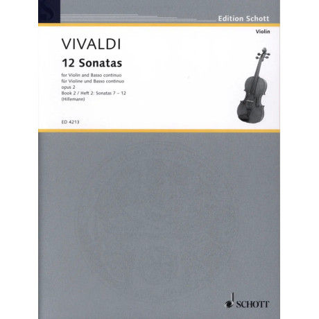 Vivaldi - Sonate per Violino e Basso Continuo Op.2 Vol.2