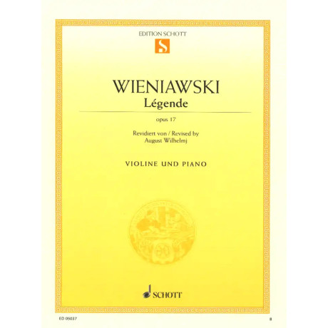 Wieniawski -Lègende Op.17 per Violino e Piano