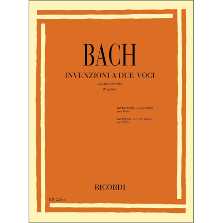 Bach - Two-Part Inventions BWV 772-786
