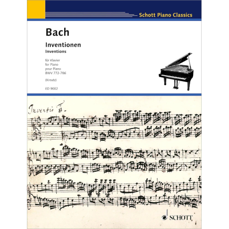 Johann Sebastian Bach - Invenzioni a due voci BWV 772-786