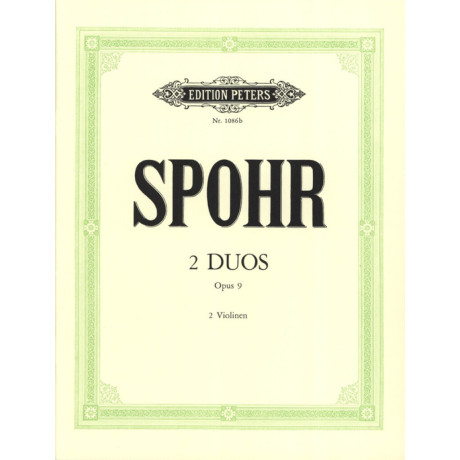 Spohr - 2 Duetti Op.9 per 2 Violini